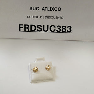 BROQUELES BROQUEL FIG LUNETA 14K 0.2268 GR (NUEVO)