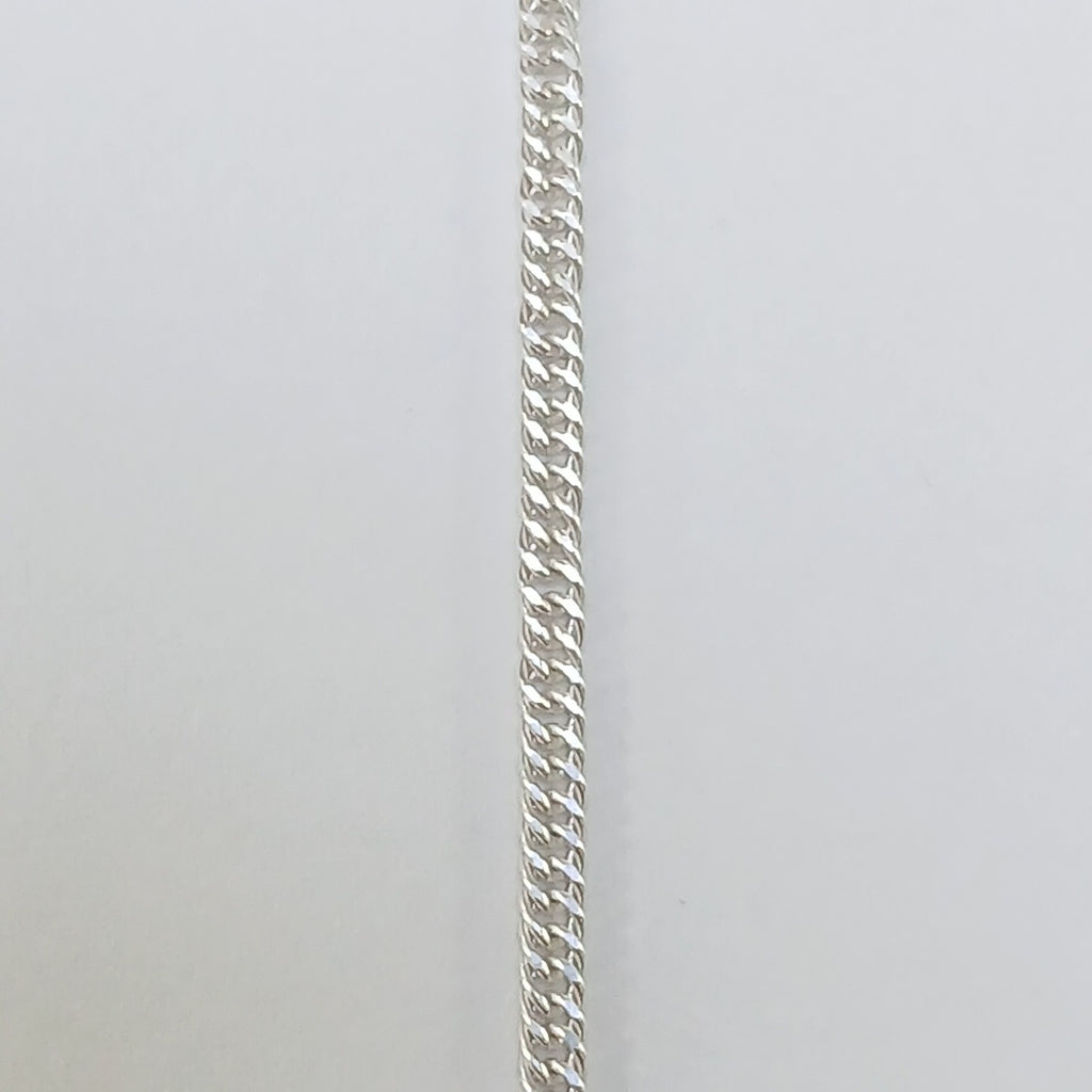 CADENA BARBADA PLATA .925 50 CM 4.32 GR (NUEVO)