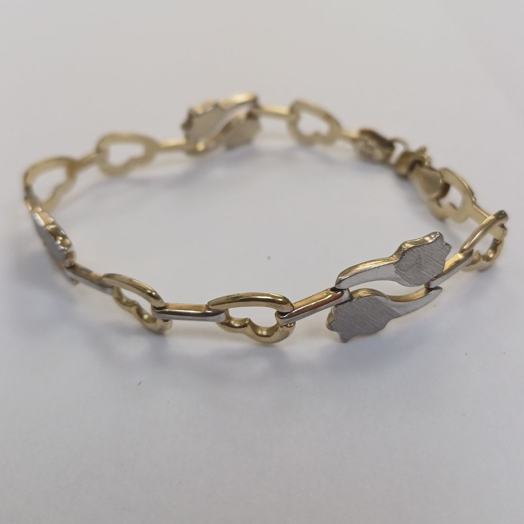 PULSERA ORO 14 K 7.1 GRMS (SEMINUEVO)