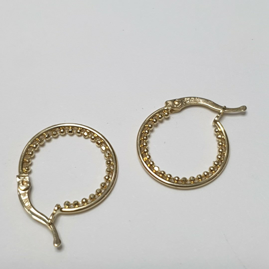ARRACADAS ORO 14K 1.8 (NUEVO)