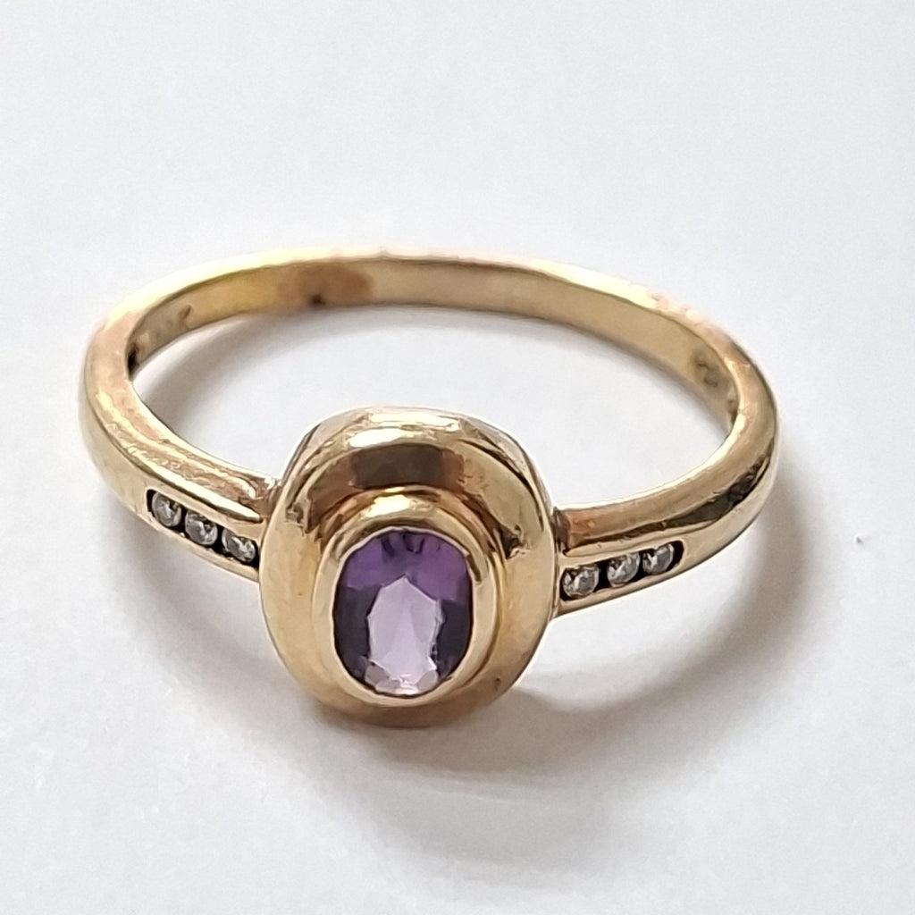 ANILLO ORO 14 K 2.5 GRMS (SEMINUEVO)