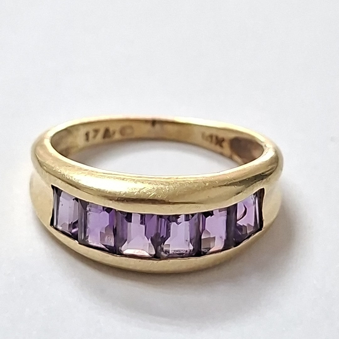 ANILLO ORO 14 K 3 GRMS (SEMINUEVO)