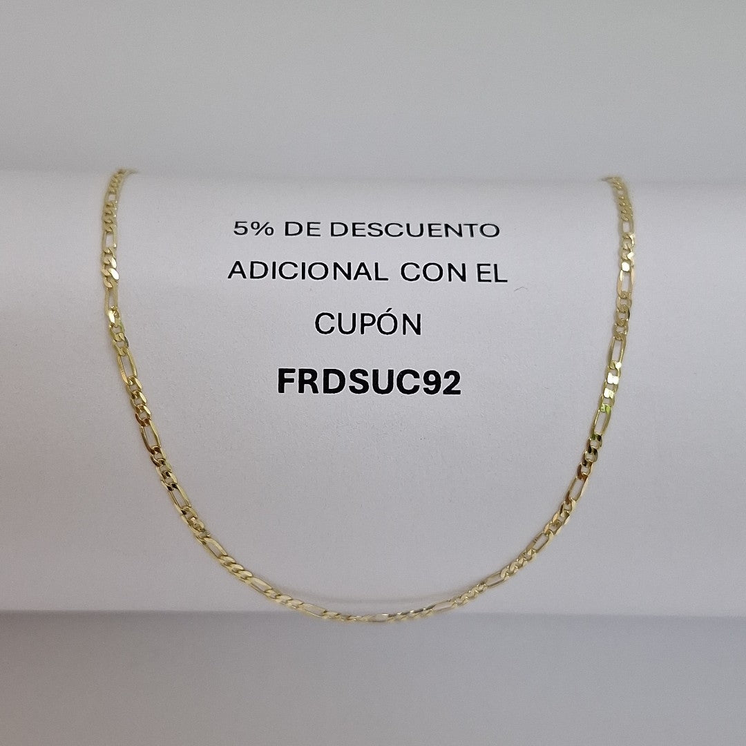 CADENAS CARTIER 3 1 AMARILLA ORO 14K 2.1 (NUEVO)
