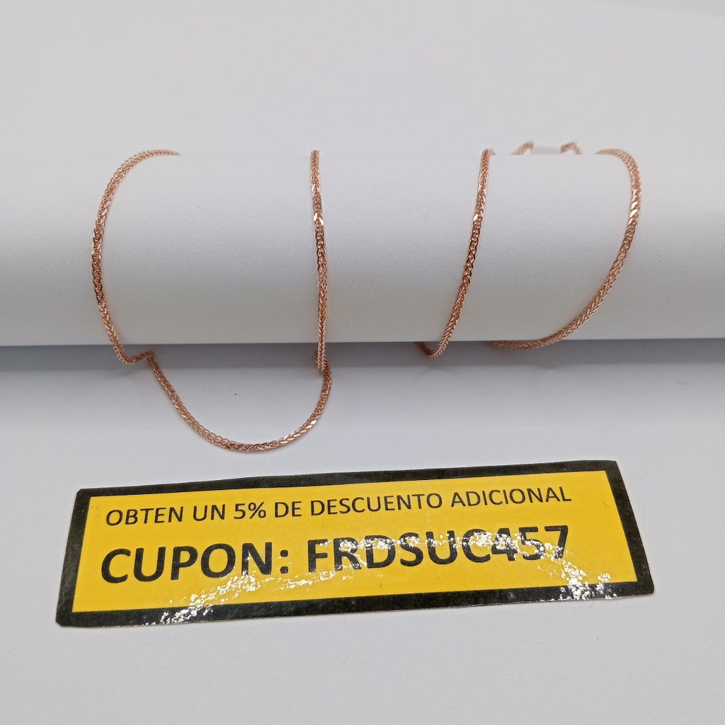 CADENA ORO 14 K 2.2 GRMS (SEMINUEVO)