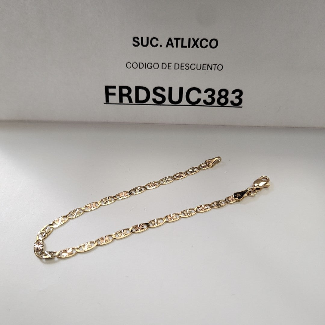 PULSERA GUCHI 14K 18 CM 2.9 GR (NUEVO)