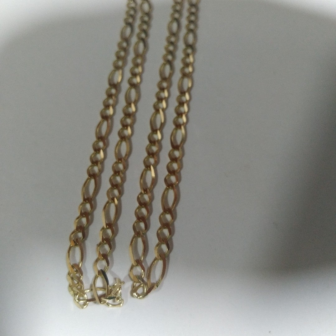 CADENA TEJIDO 3X1 14K 55 CM 8.2 GR (NUEVO)