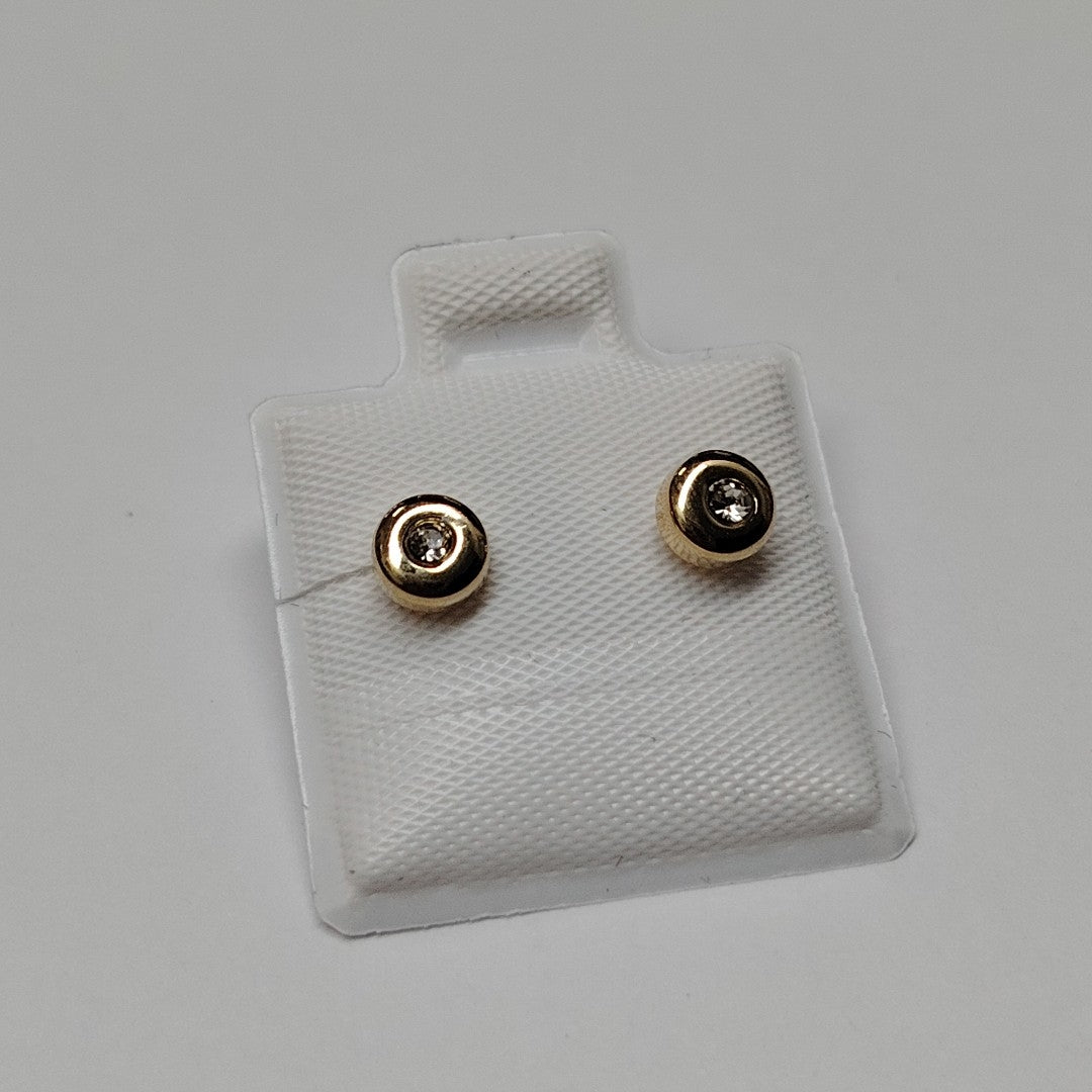 BROQUELES BROQUEL C CIRCONIA 14K 0.27 GR (NUEVO)