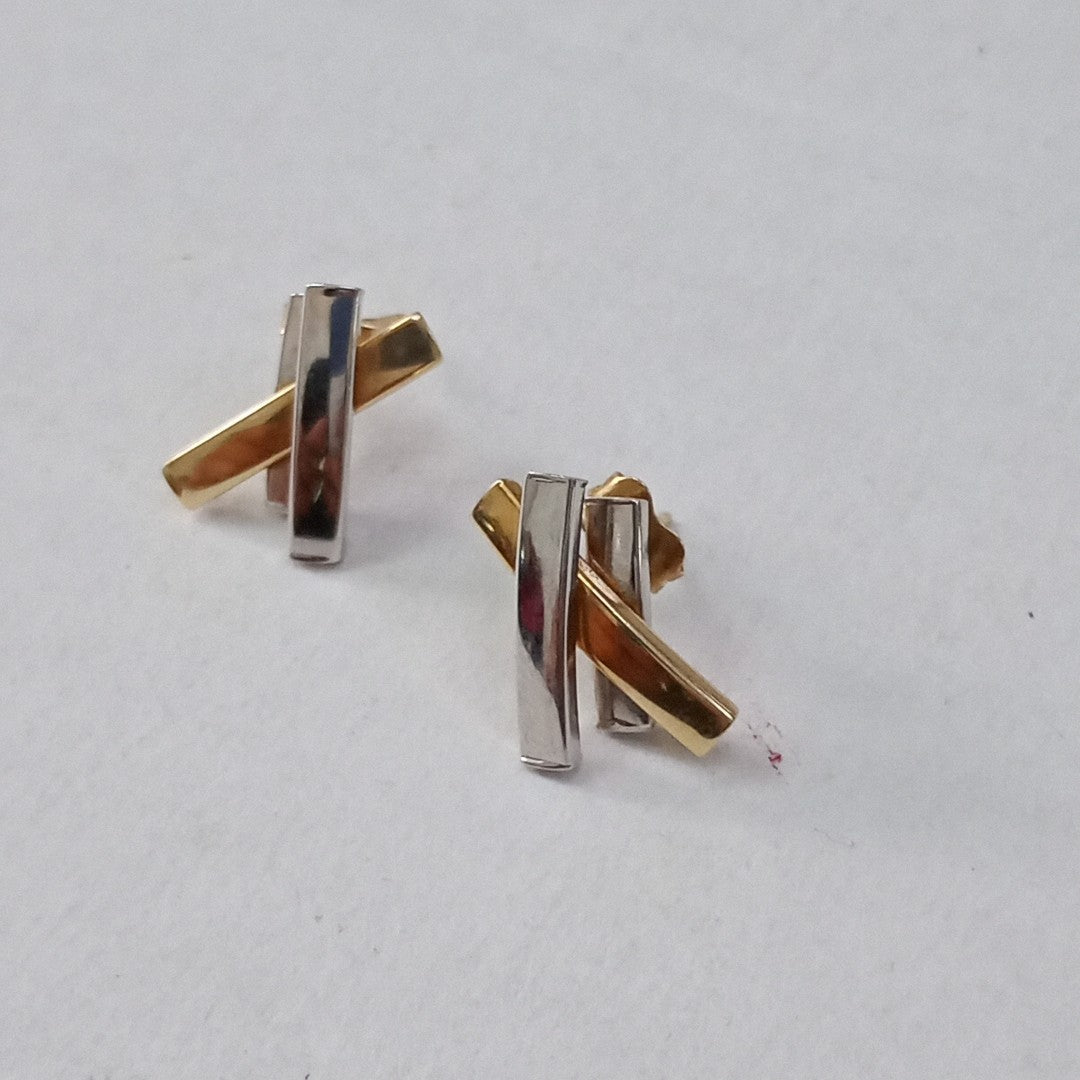BROQUELES PAR ORO 14 K 1.8 GRMS (SEMINUEVO)