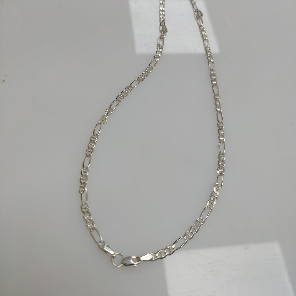 CADENA TEJIDO MARINERO PLATA .925 55 CM 7.9 GR (NUEVO)