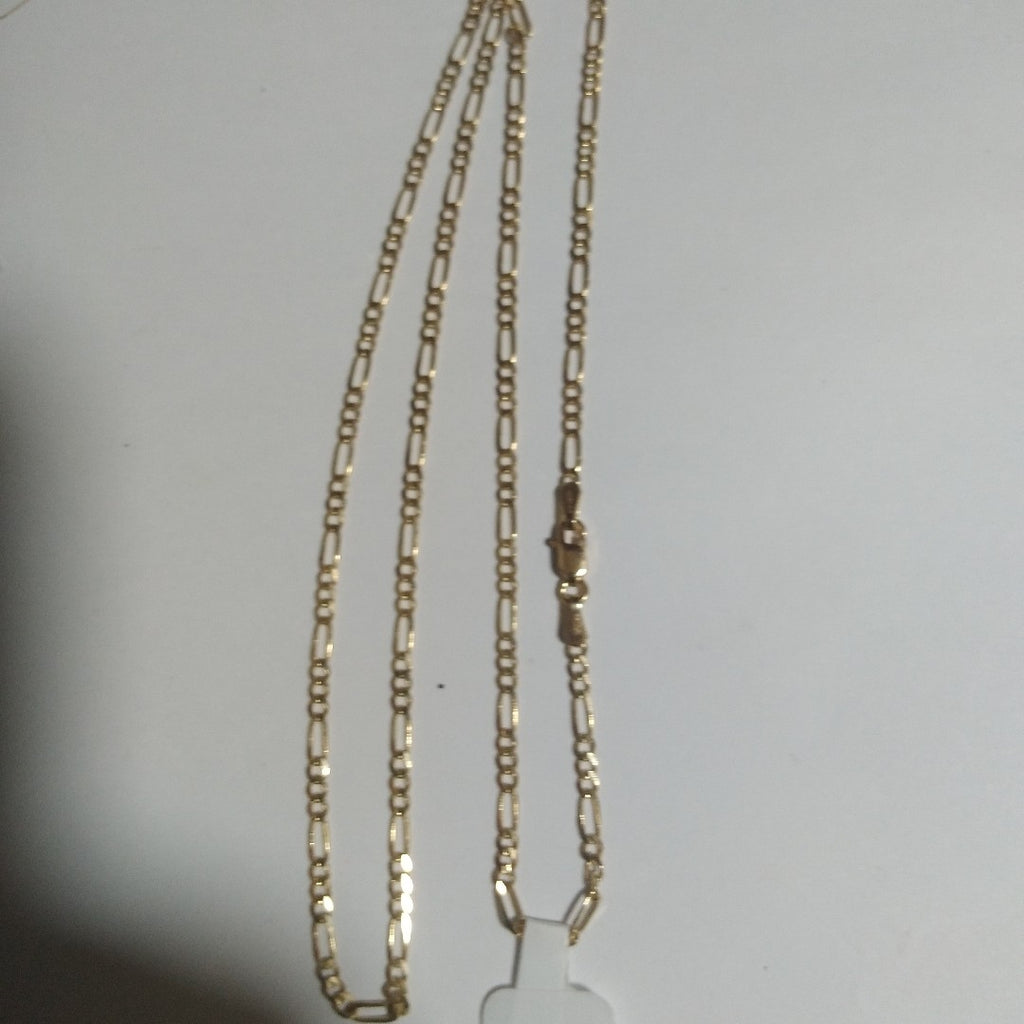 CADENA TEJIDO 3X1 5.2G 55 CM 14K (NUEVO)