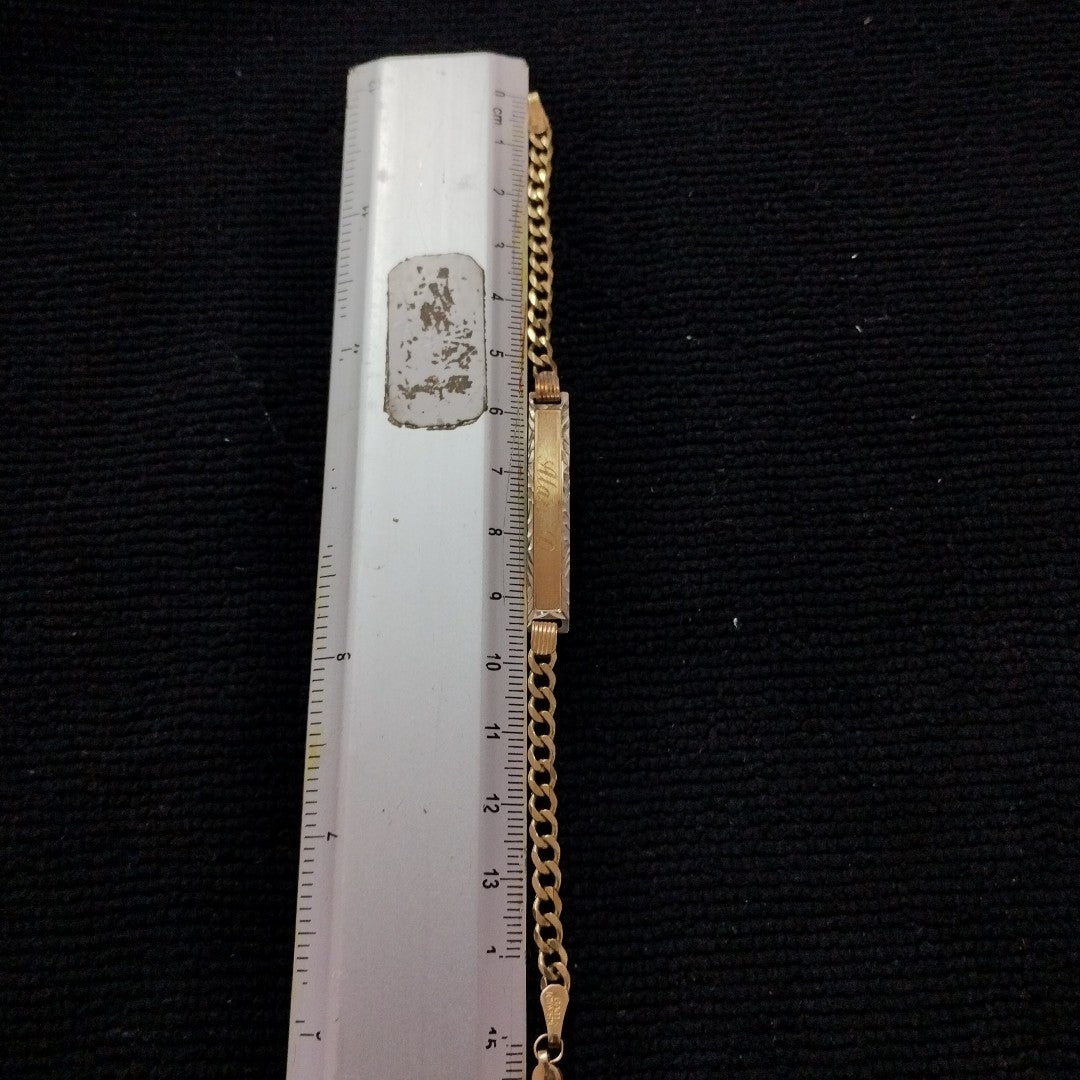 ESCLAVA ORO 10 K 4.7 GRMS (SEMINUEVO)