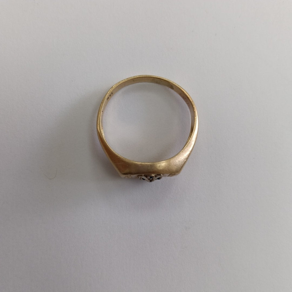 ANILLO ORO 14 K 8 GRMS (SEMINUEVO)