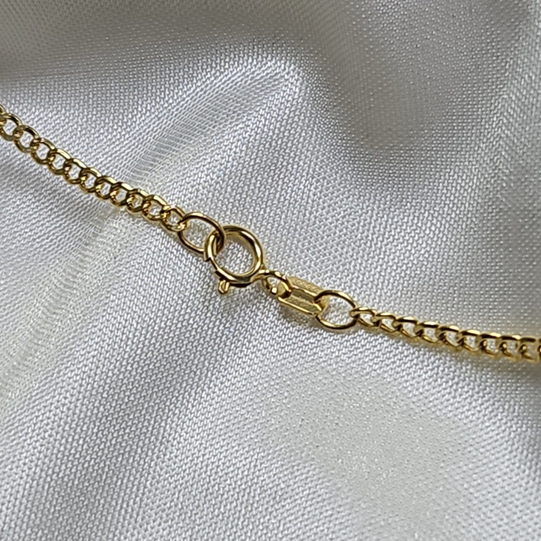CADENAS BARBADA AMARILLA ORO 14K 1.9 (NUEVO)