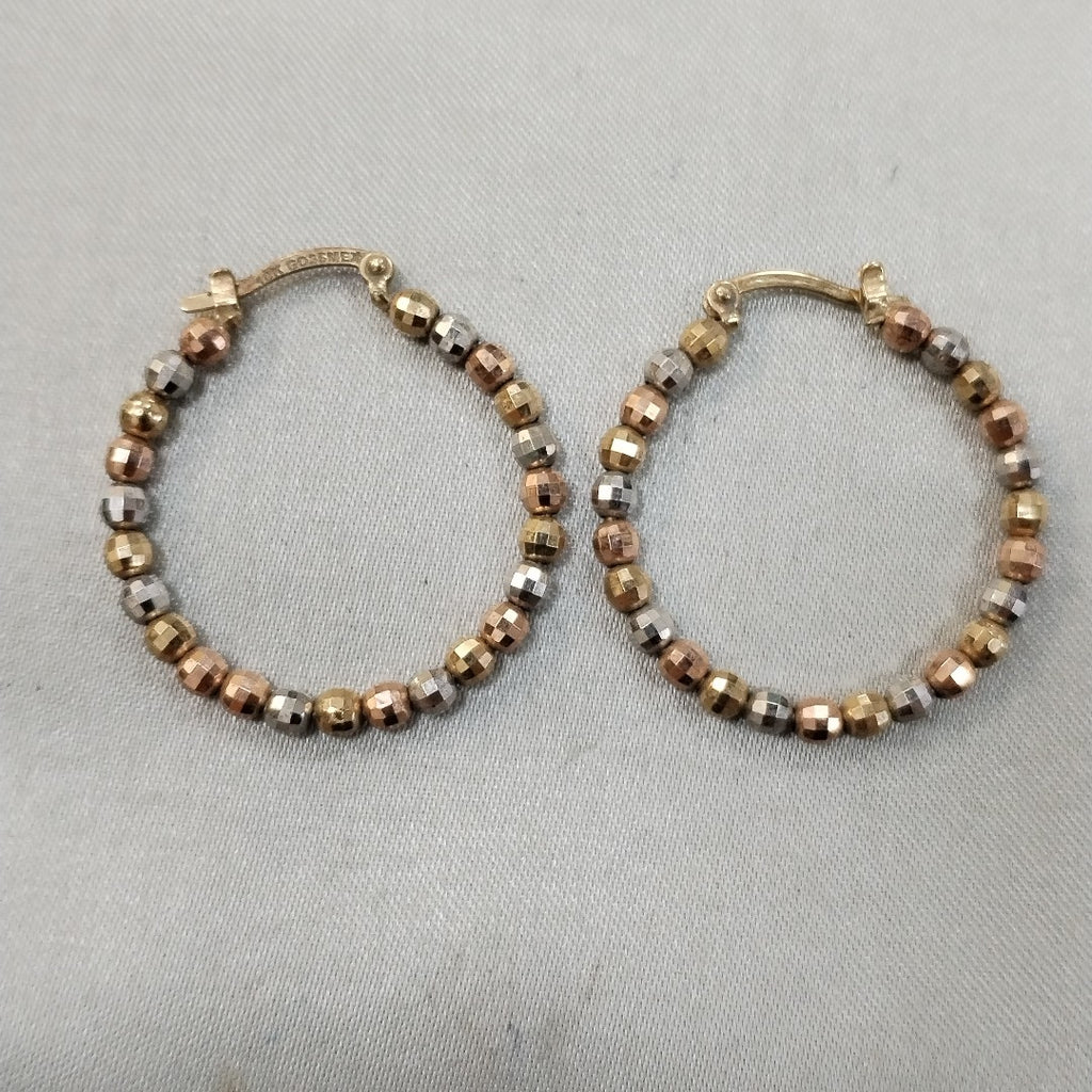 ARRACADAS PAR ORO 10 K 3.3 GRMS (SEMINUEVO)