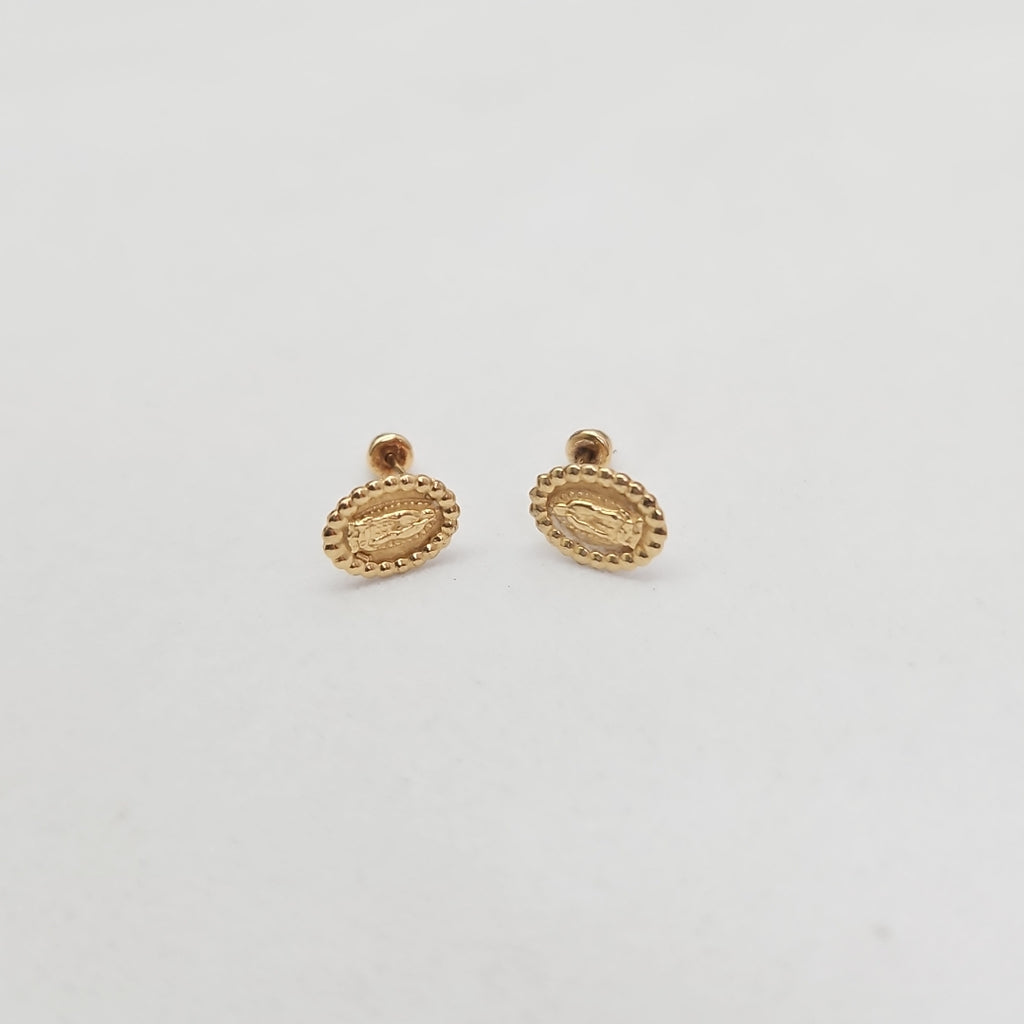 ARETES PAR ORO 10 K 0.7 GRMS (SEMINUEVO)