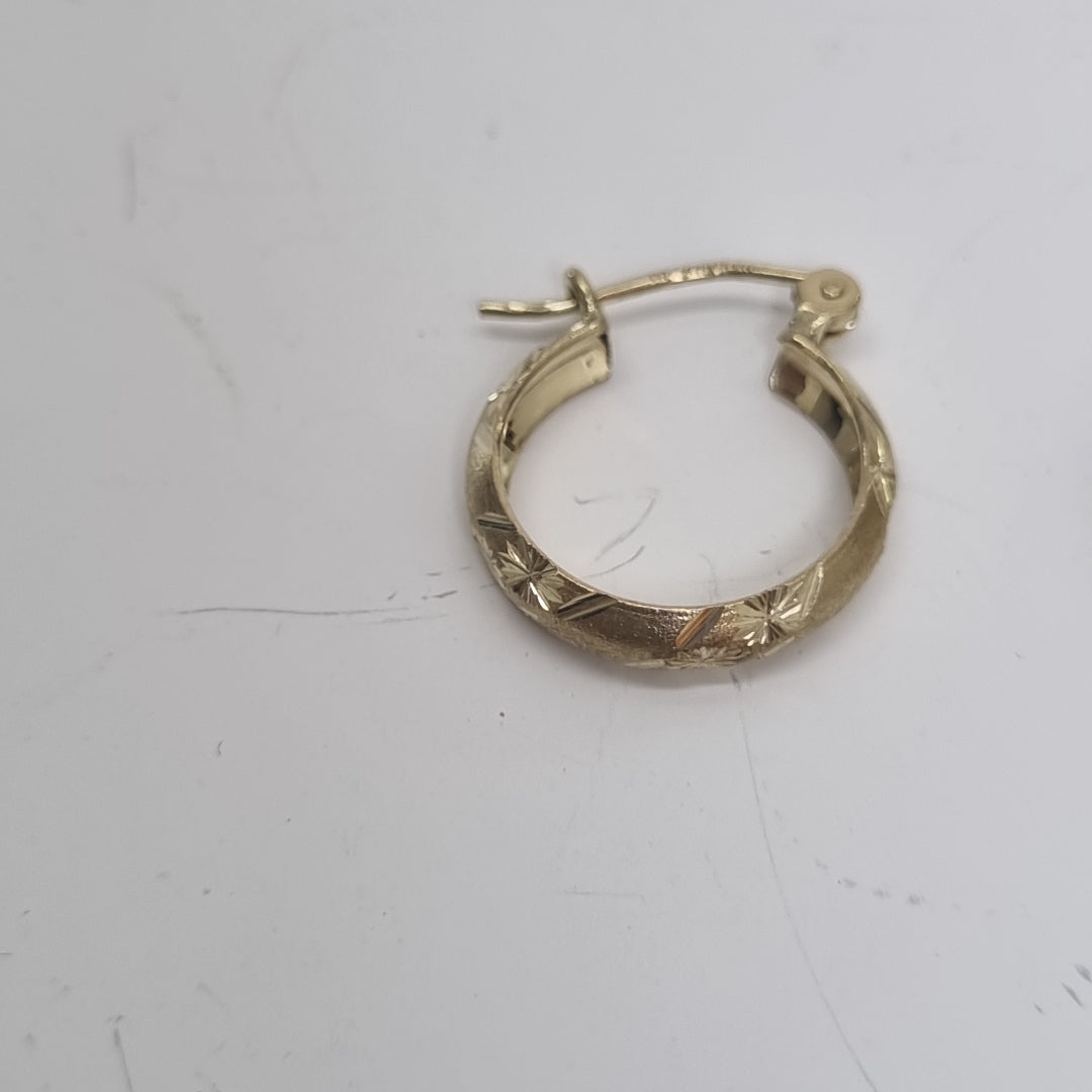 ARRACADAS PAR ORO 10 K 1,90 GRMS (SEMINUEVO)