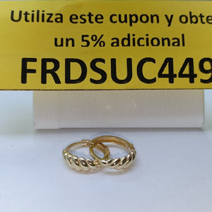 HUGGIES ORO 14K 1.3 (NUEVO)