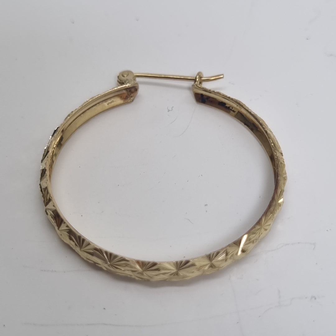 ARRACADAS PAR ORO 10 K 3,20 GRMS (SEMINUEVO)