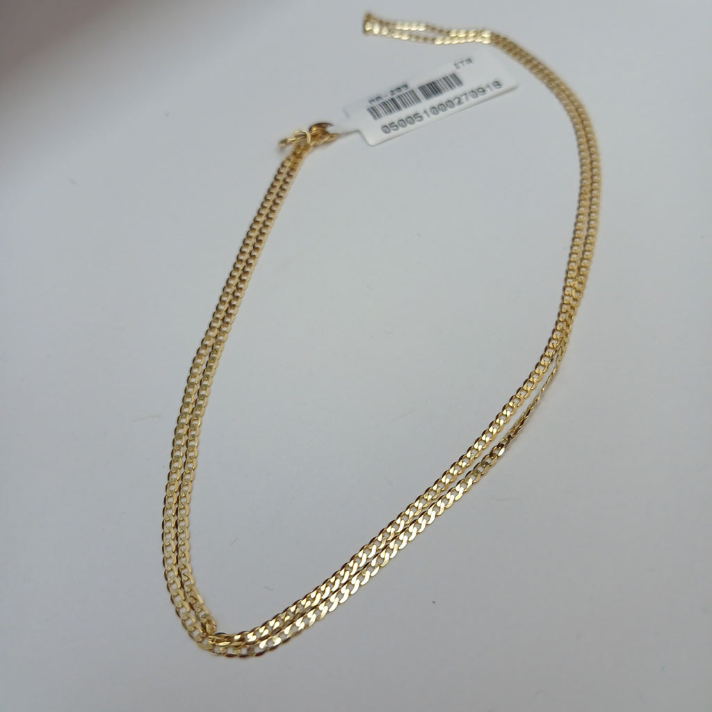 CADENAS BARBADA AMARILLA ORO 14K 2 (NUEVO)