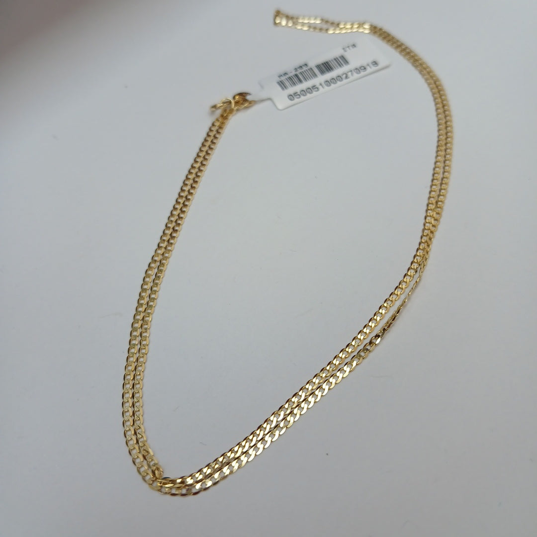 CADENAS BARBADA AMARILLA ORO 14K 2 (NUEVO)