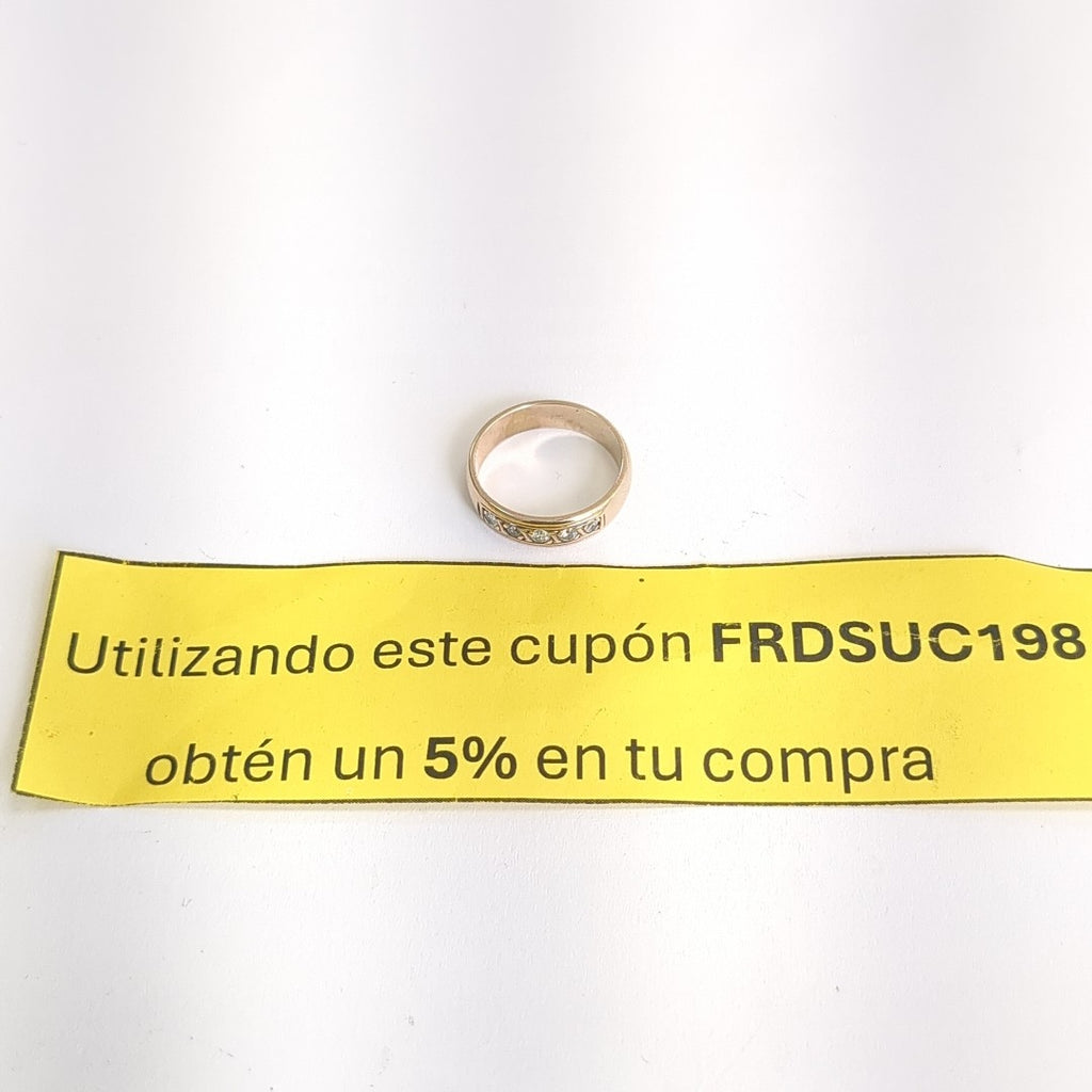 ARGOLLA ORO 10 K 2.7 GRMS (SEMINUEVO)