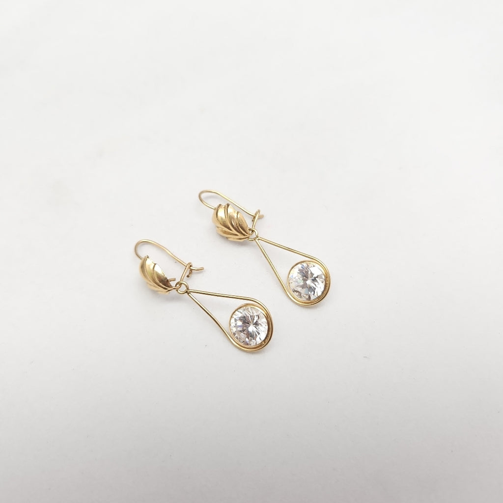 ARETES PAR ORO 10 K 2.4 GRMS (SEMINUEVO)
