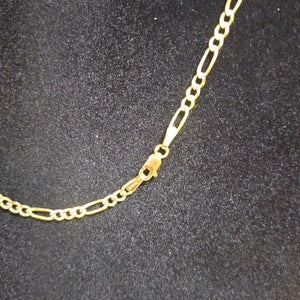 CADENA TEJIDO 3X1 8.3G 55 CM 14K (NUEVO)