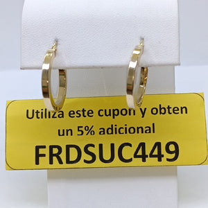 ARRACADAS ORO 14K 1.8 (NUEVO)
