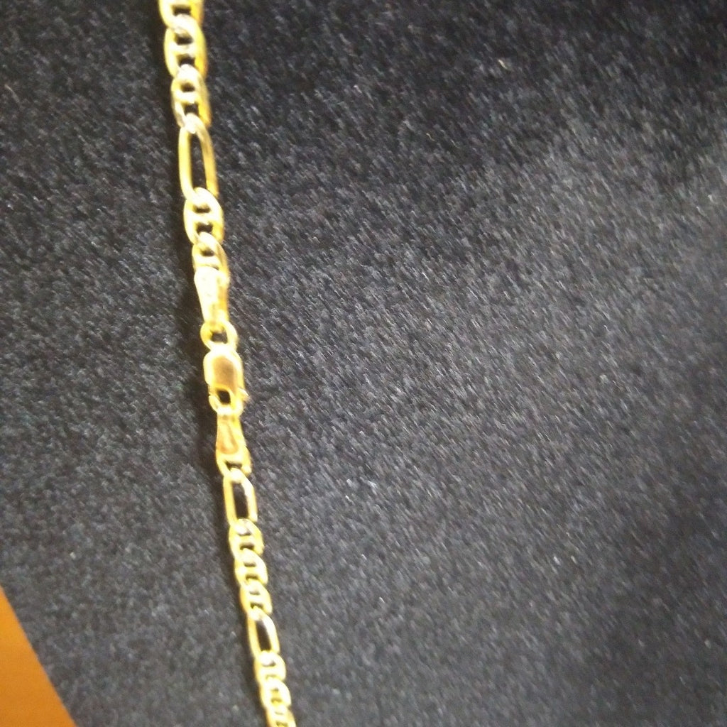 CADENA TEJIDO 3X1 8.3G 55 CM 14K (NUEVO)
