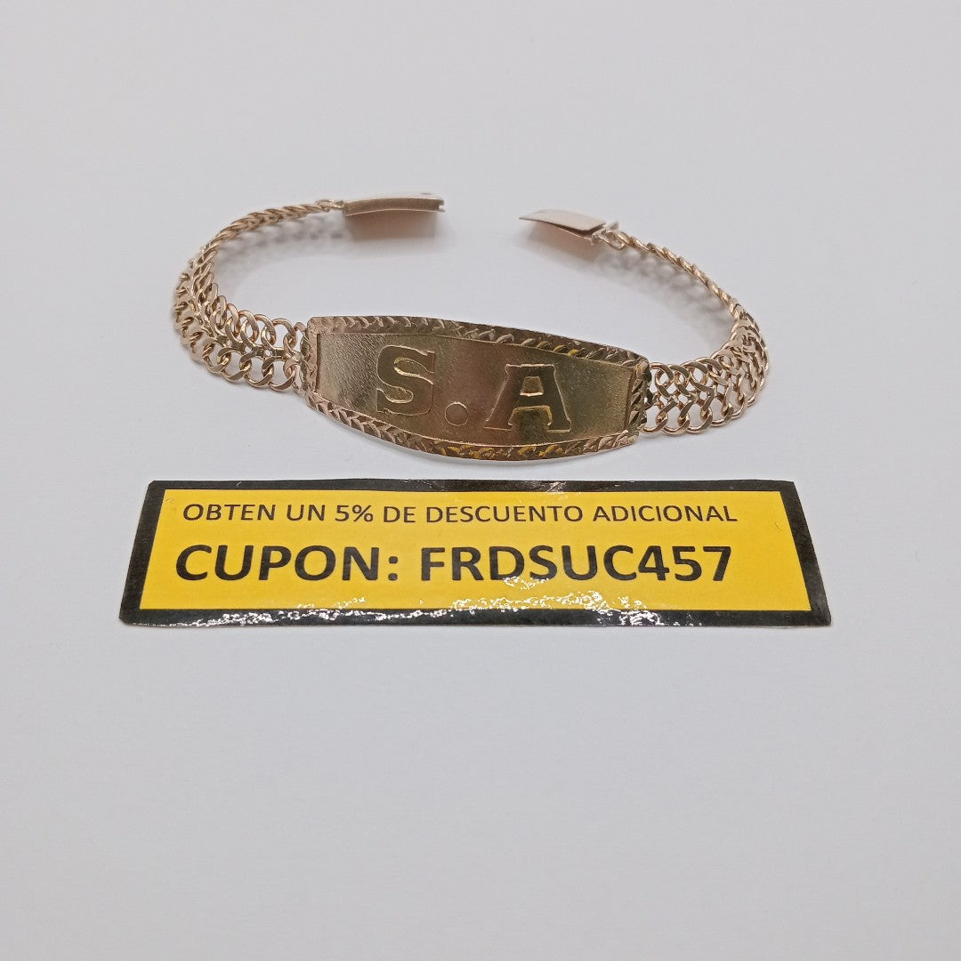 ESCLAVA ORO 10 K 10.6 GRMS (SEMINUEVO)