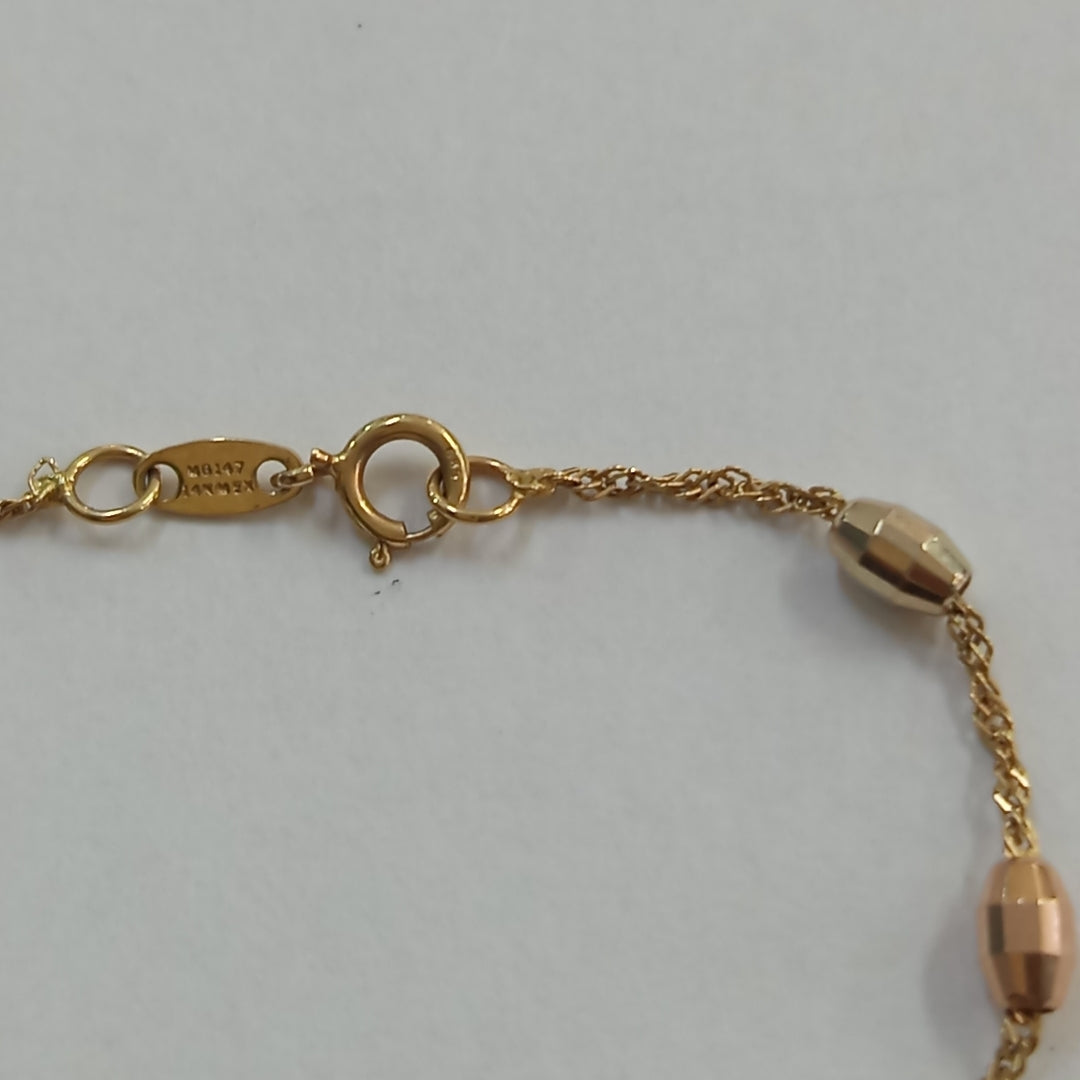 PULSERA ORO 14 K 2,00 GRMS (SEMINUEVO)
