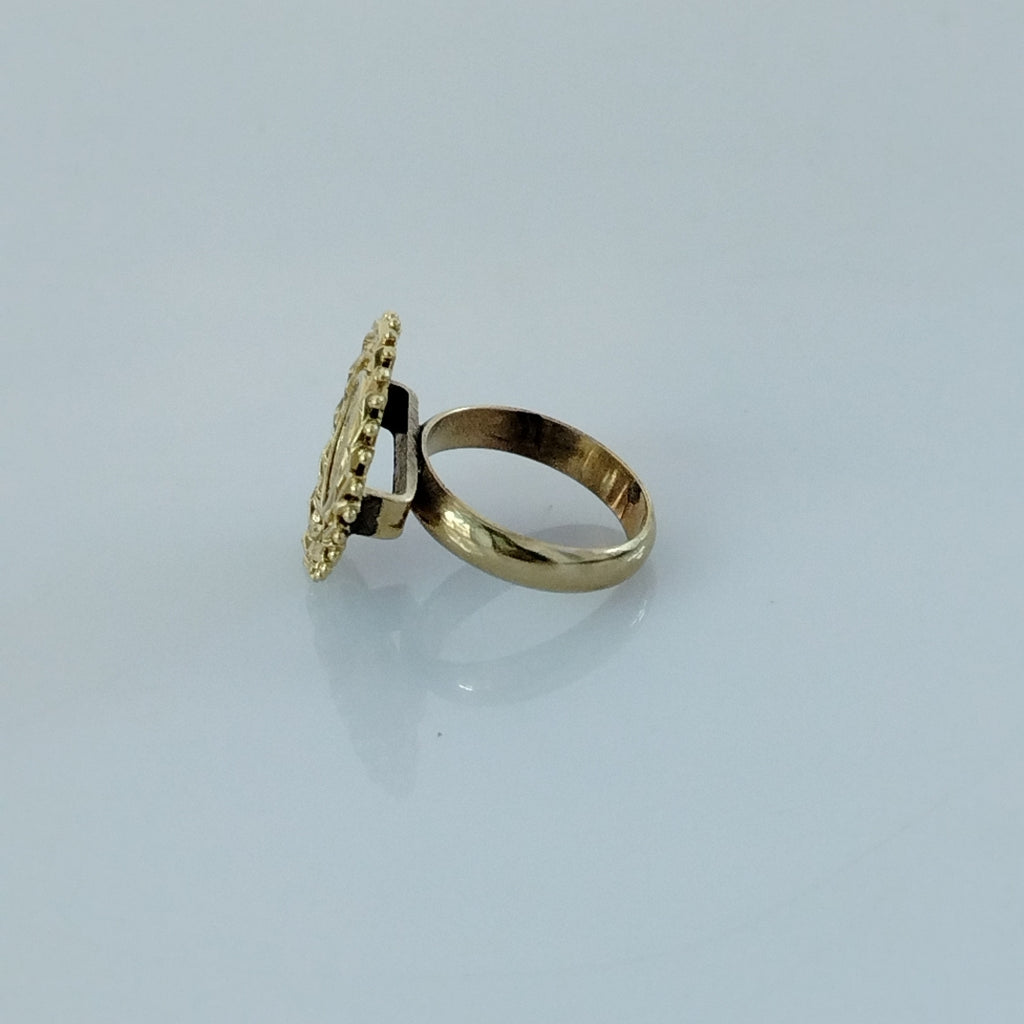 K1 6.2 GRMS 14 K IDENTIFICACIÓN ANILLITO MATERIALES ORO CANTIDAD DE P (SEMINUEVO)