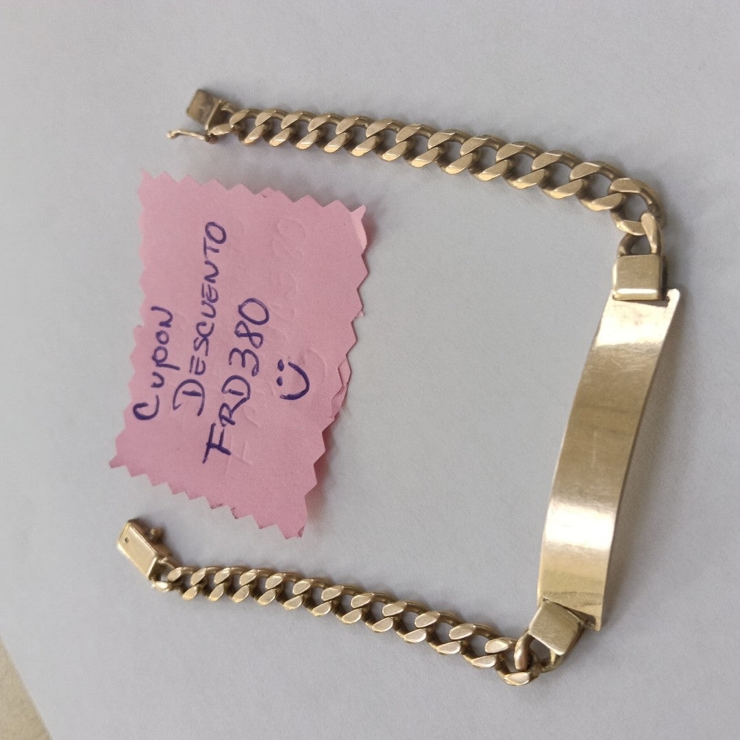 ESCLAVA ORO 14 K 15.2 GRMS (SEMINUEVO)