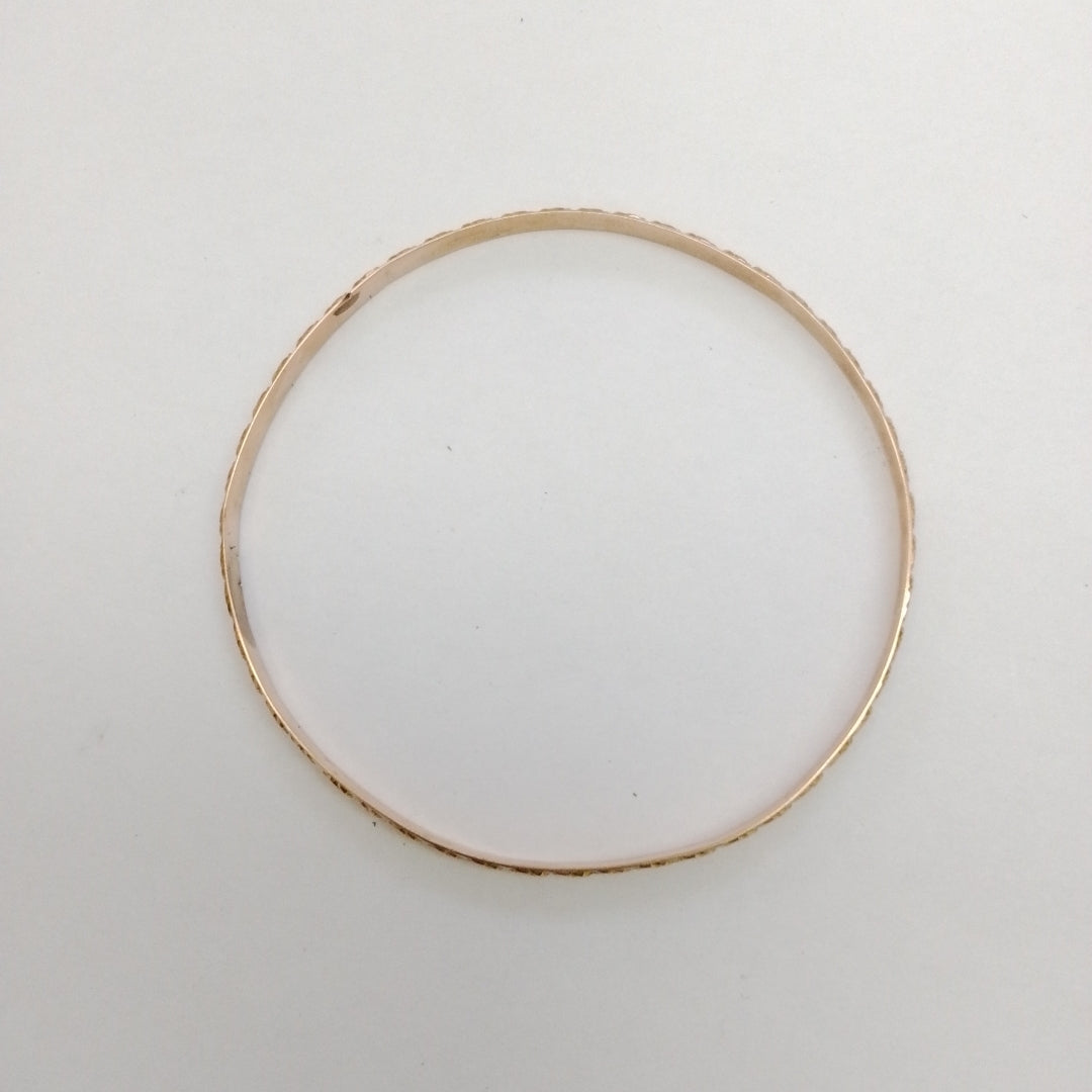 PULSERA RIGIDA ORO 8 K 5.7 GRMS (SEMINUEVO)