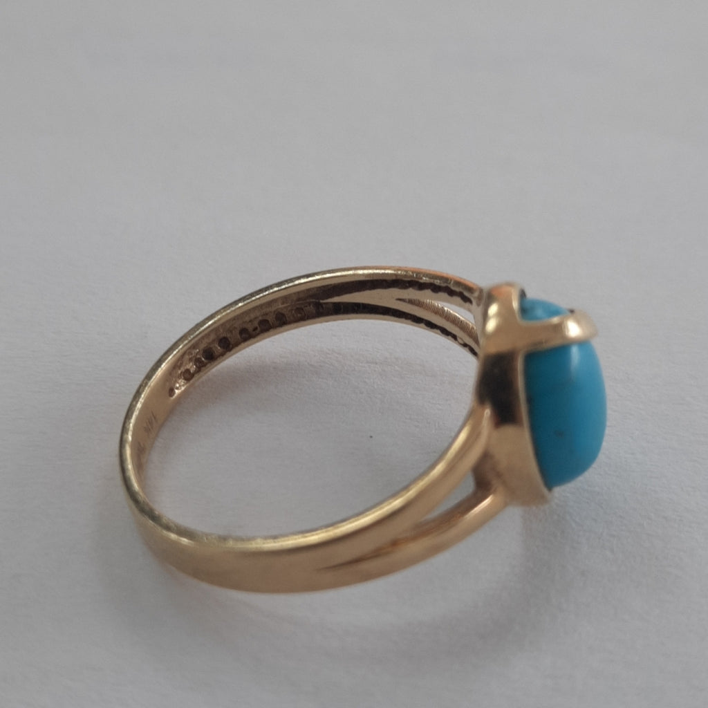 ANILLITO ORO 14 K 2.6 GRMS (SEMINUEVO)