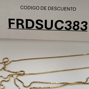 CADENA VENECIANO 14K 60 CM 2.7 GR (NUEVO)