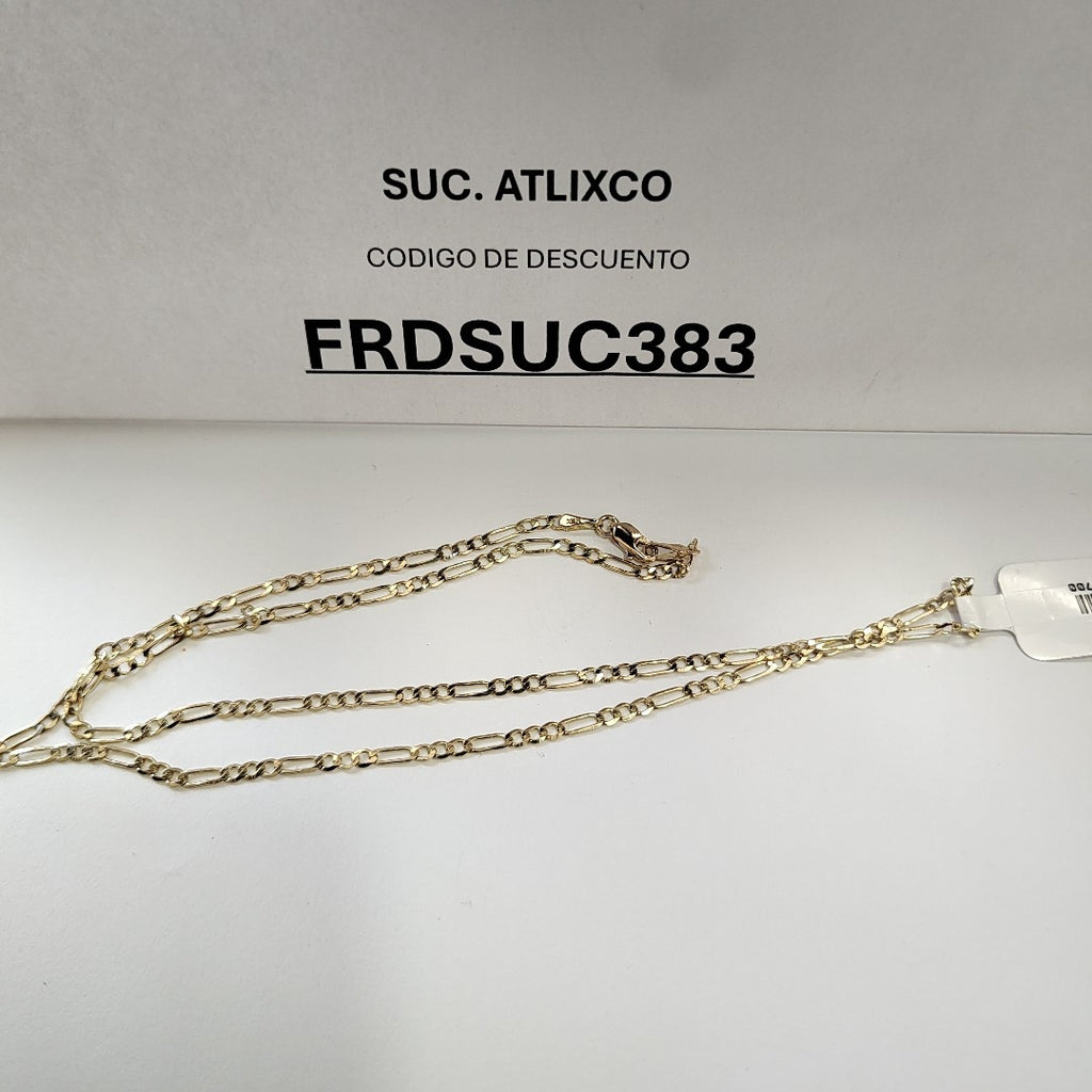 CADENA 3X1 14K 50 CM 4.4 GR (NUEVO)