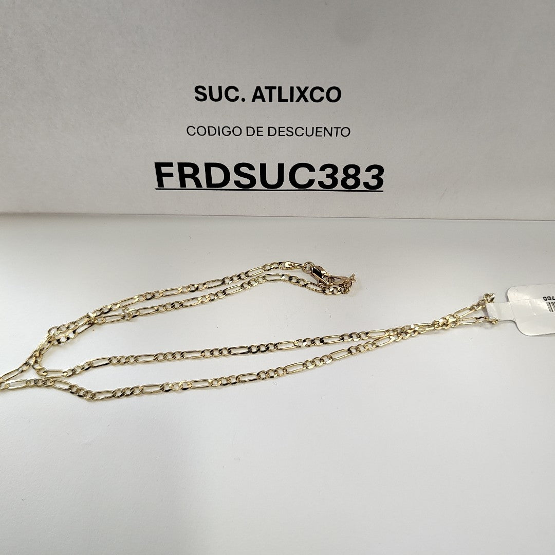 CADENA 3X1 14K 50 CM 4.4 GR (NUEVO)