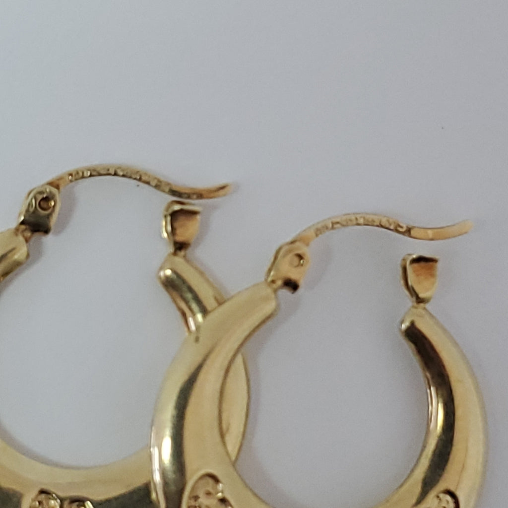 ARRACADAS PAR ORO 14 K 2.2 GRMS (SEMINUEVO)