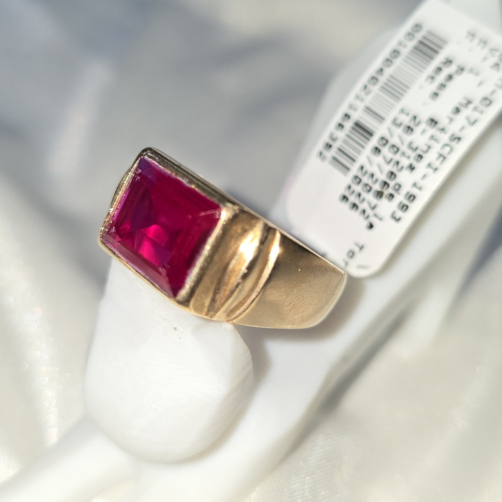 ANILLO ORO 10 K 13 GRMS (SEMINUEVO)