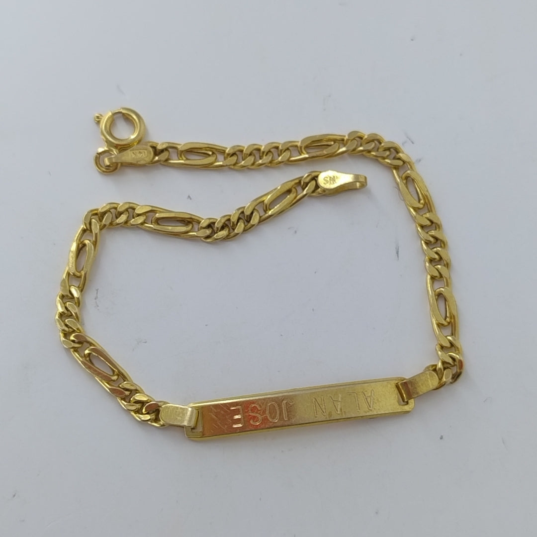 ESCLAVA ORO 14 K 2.4 GRMS (SEMINUEVO)