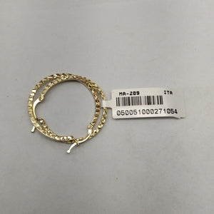 ARRACADAS ORO 14K 1.9 (NUEVO)