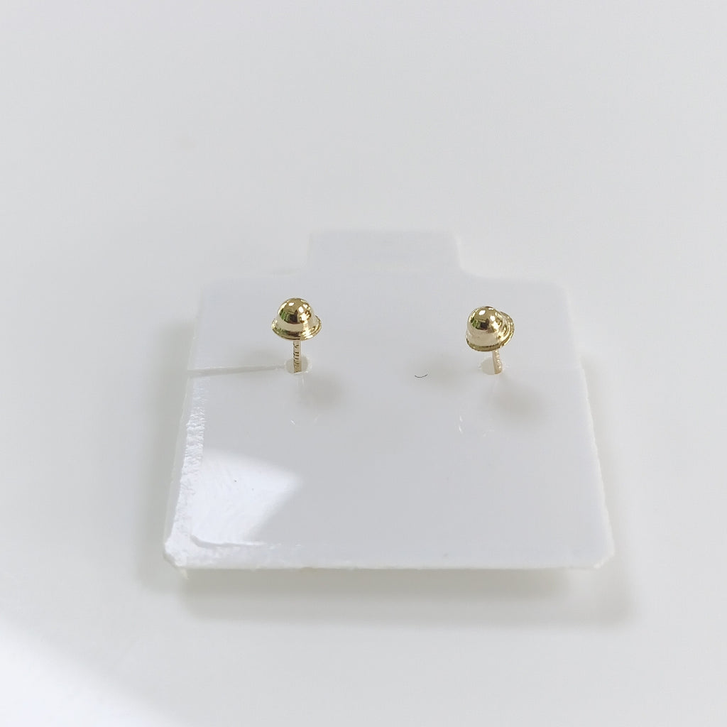 BROQUELES BROQUEL FIG CORAZON 14K 0.23 GR (NUEVO)