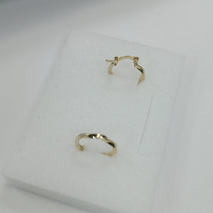 ARETES ARRACADAS TORZAL 14K 1.1 GR (NUEVO)