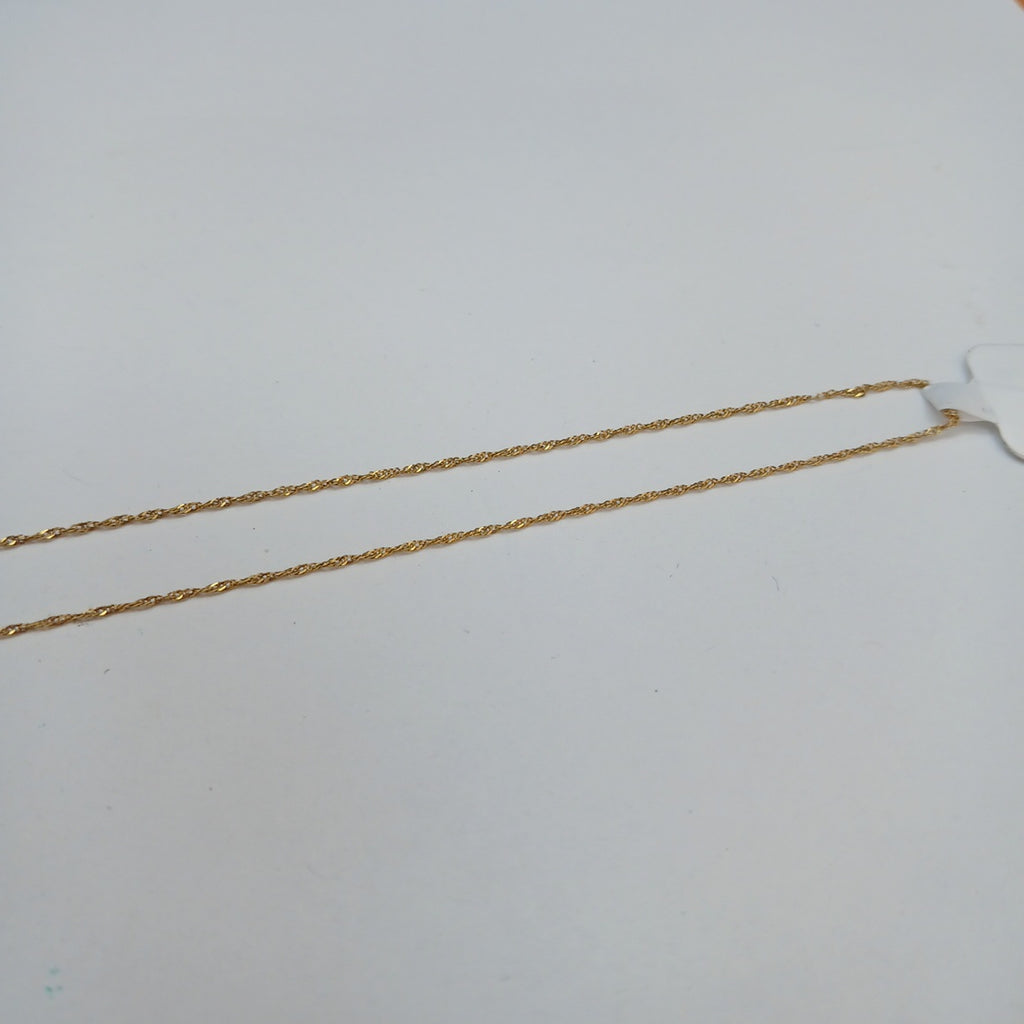 CADENA ORO 14 K 0.8 GRMS (SEMINUEVO)