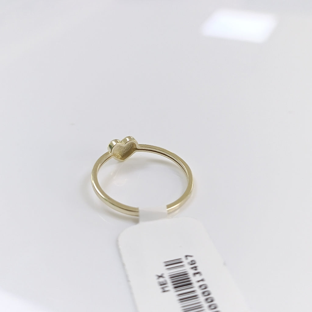 ANILLOS ANILLITO FIG CORAZON 10K TALLA 7 1.2 GR (NUEVO)