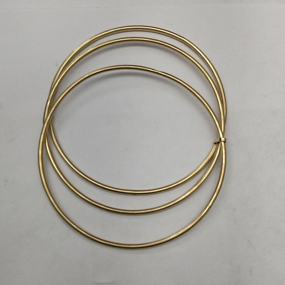 SEMANARIO DE PULSERAS ORO 14 K 4.5 GRMS (SEMINUEVO)