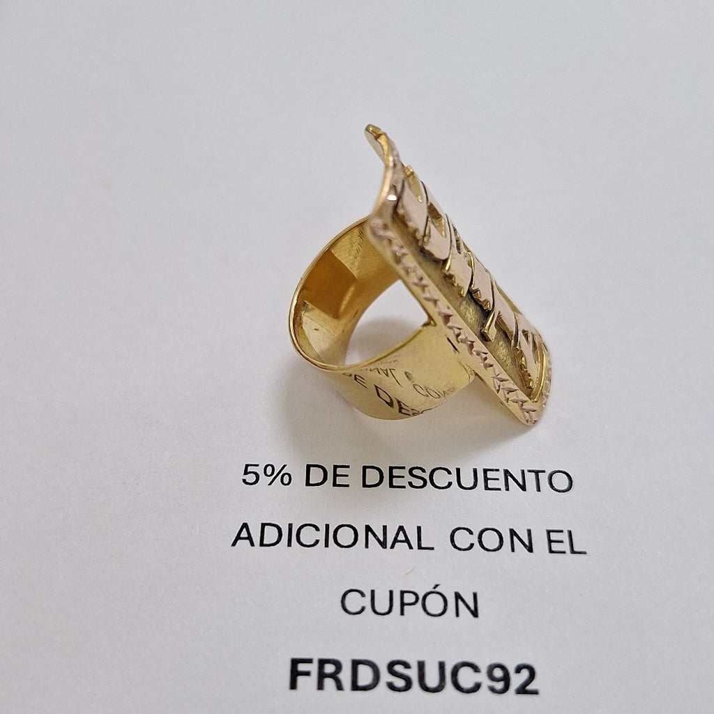 ANILLO ORO 10 K 5,00 GRMS (SEMINUEVO)