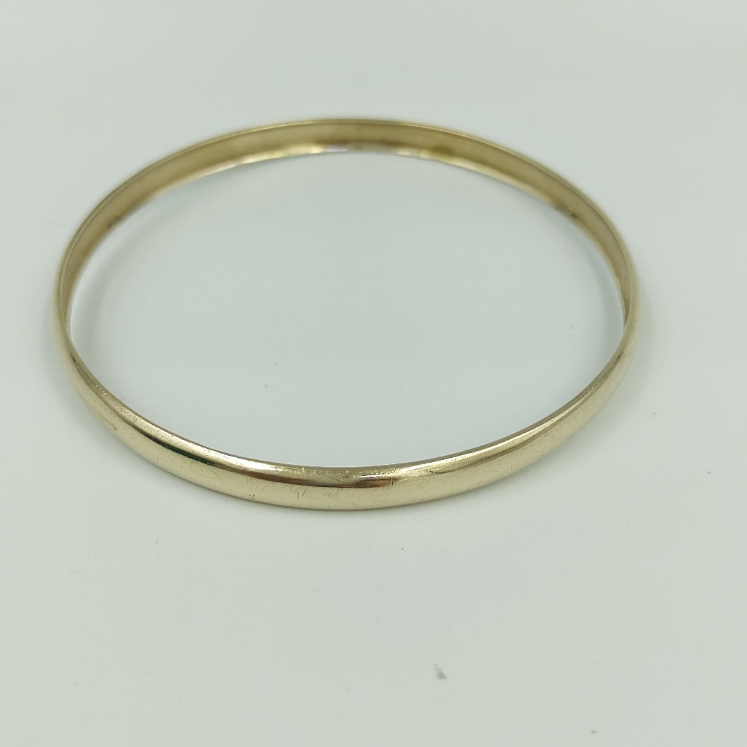 PULSERA RIGIDA ORO 10 K 9 GRMS (SEMINUEVO)