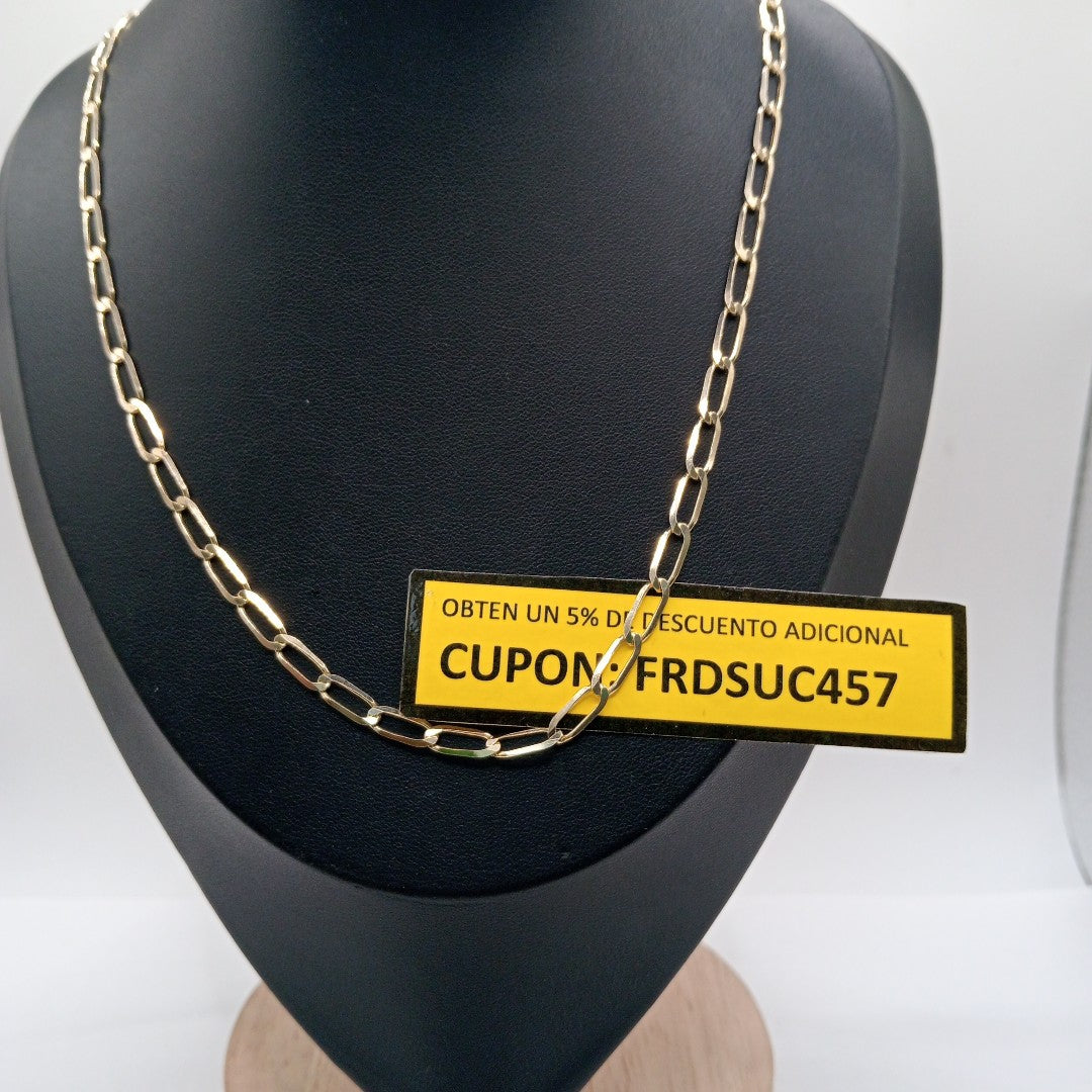 CADENA ESLABONES 14K 55 CM 9.9 GR (NUEVO)